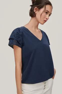 Camiseta Lisa Manga Corta Calado^Pedro del Hierro Hot