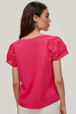 Camiseta Lisa Manga Corta Calado^Pedro del Hierro Shop