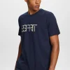 Camiseta Logo Multicolor Algodon Sostenible^Esprit Discount