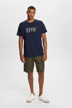 Camiseta Logo Multicolor Algodon Sostenible^Esprit Discount