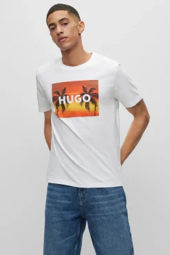 Camiseta Manga Corta^HUGO Online