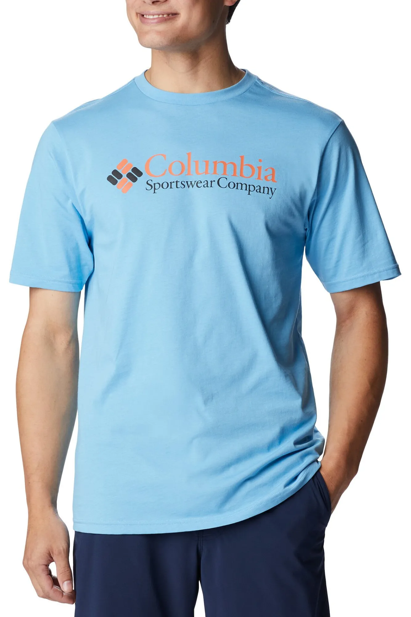 Camiseta Manga Corta Csc Basic Logo™^Columbia Hot
