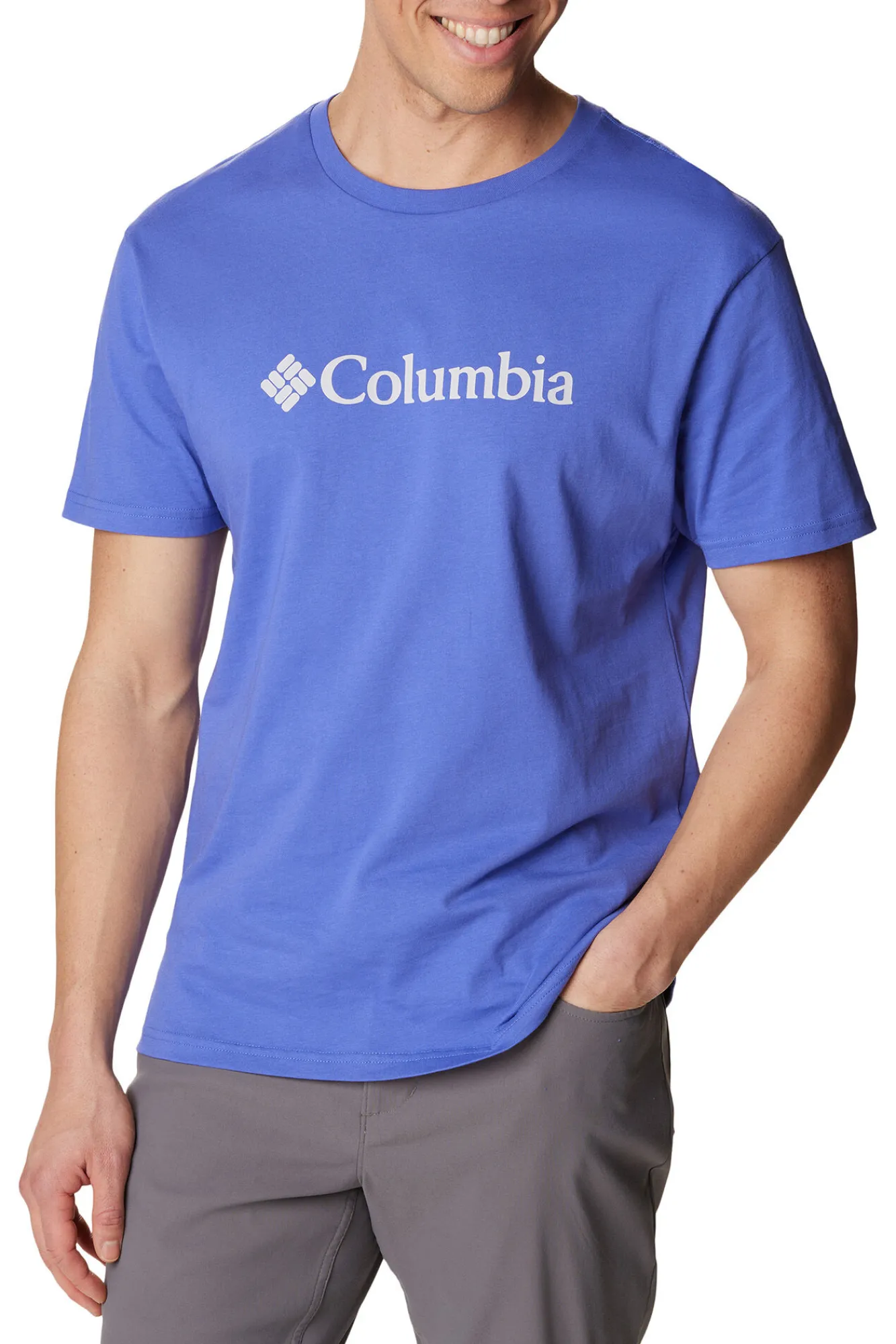 Camiseta Manga Corta Hombre Csc Basic Logo™^Columbia Fashion