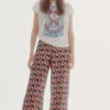 Camiseta Oversize Con Grafico Posicionado^Slowlove Discount