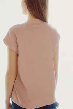 Camiseta Oversize Con Grafico Posicionado^Slowlove Online