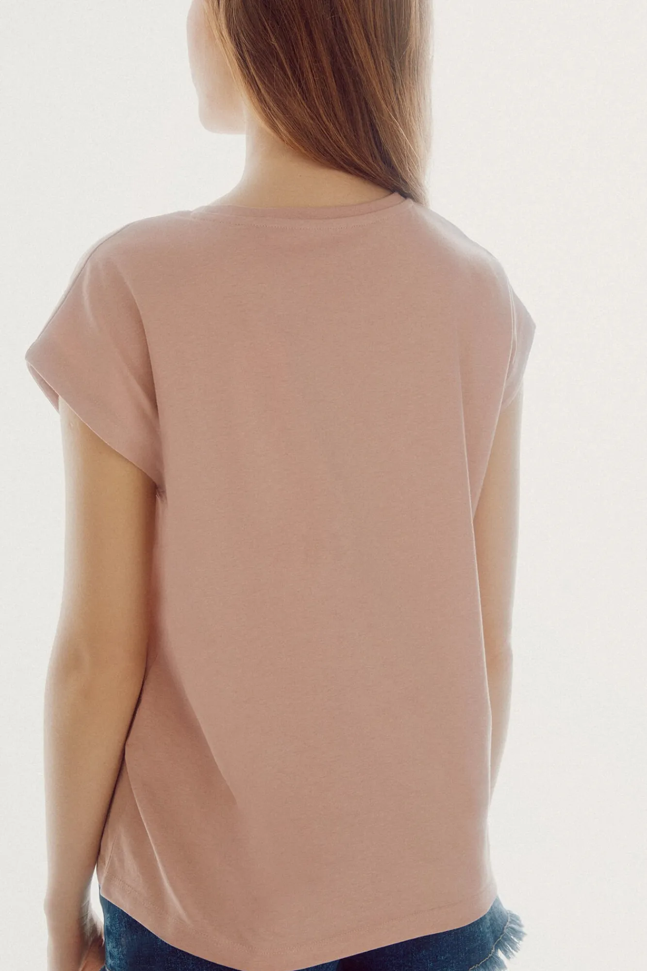 Camiseta Oversize Con Grafico Posicionado^Slowlove Online