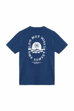 Camiseta Print Trasero Puesta De Sol^Ooto Best