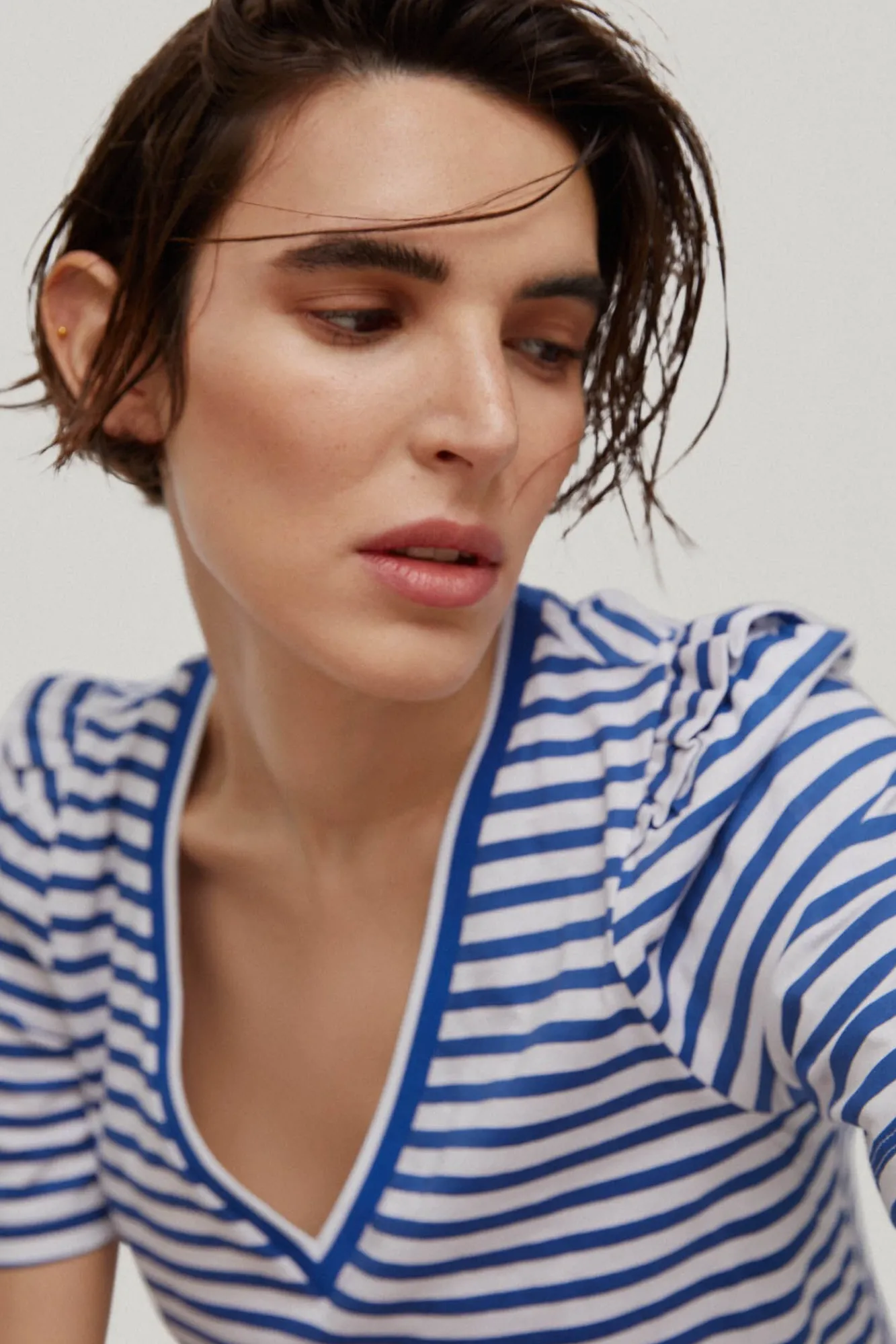 Camiseta Rayas Manga Corta^Pedro del Hierro New