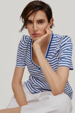 Camiseta Rayas Manga Corta^Pedro del Hierro New