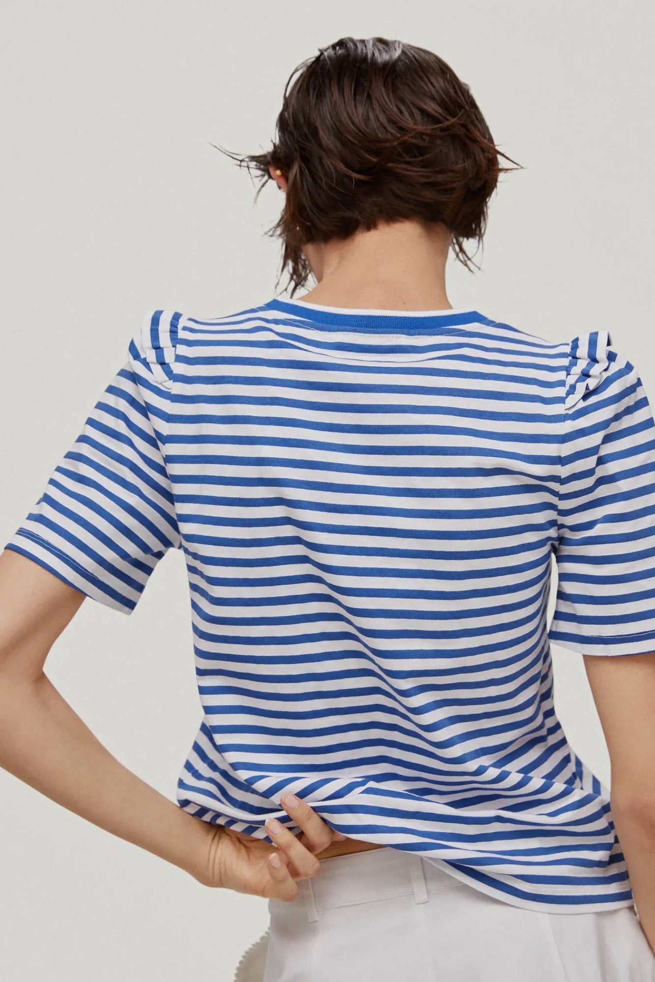 Camiseta Rayas Manga Corta^Pedro del Hierro New