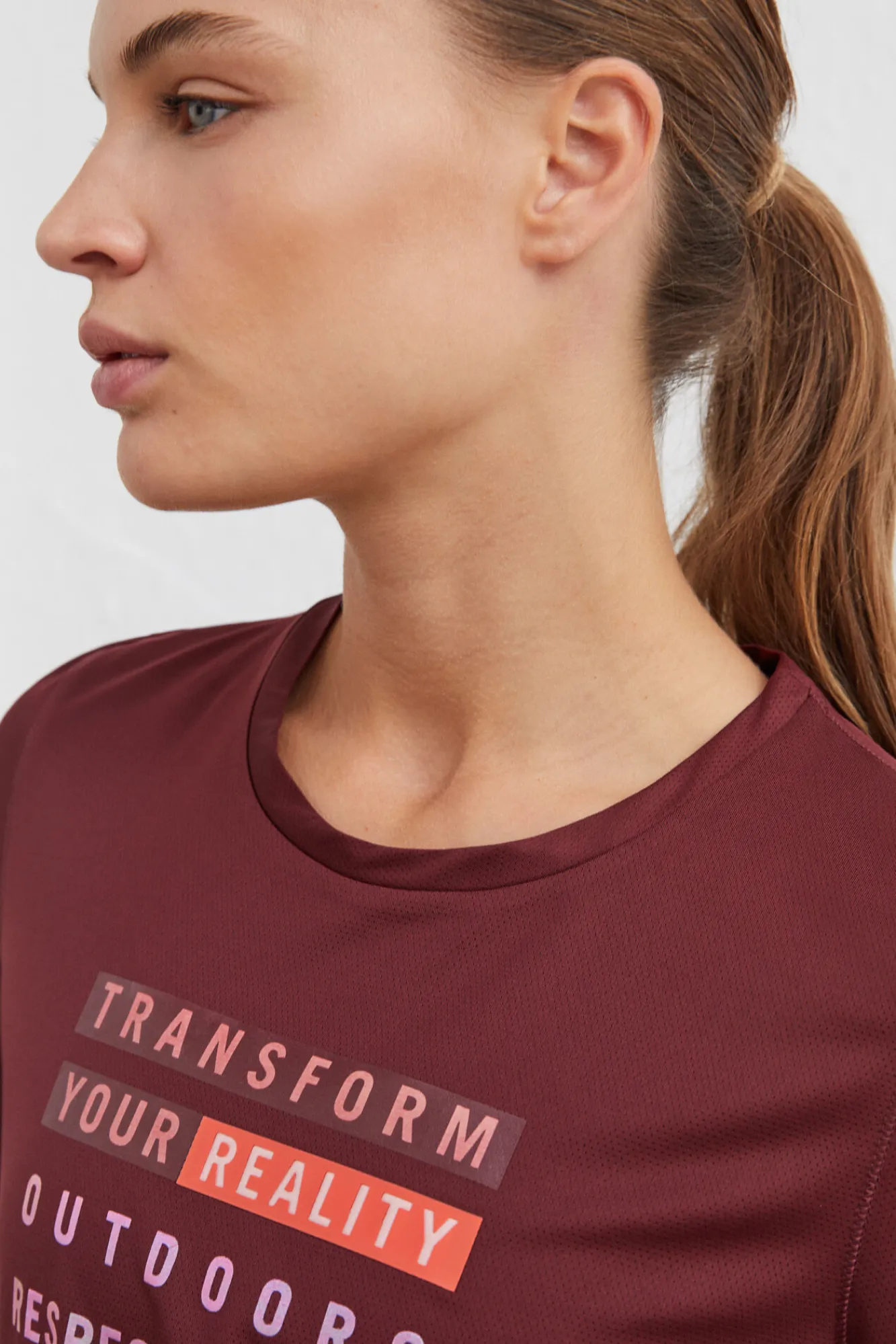 Camiseta Tecnica Transpirable Granate^Dash and Stars Outlet