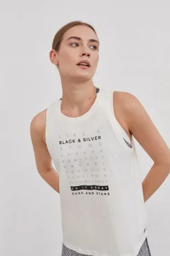 Camiseta Tirantes 100% Algodon Blanco^Dash and Stars Sale
