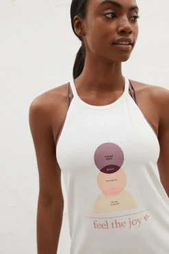 Camiseta Tirantes Halter Blanca^Dash and Stars Best Sale