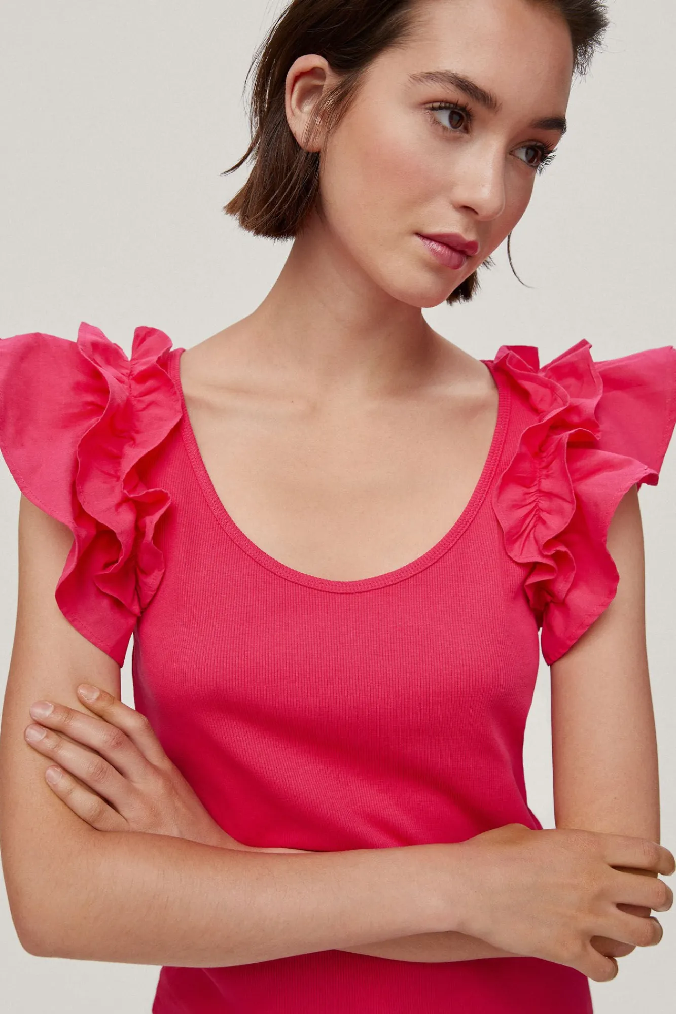 Camiseta Tirantes Volantes^Pedro del Hierro Best
