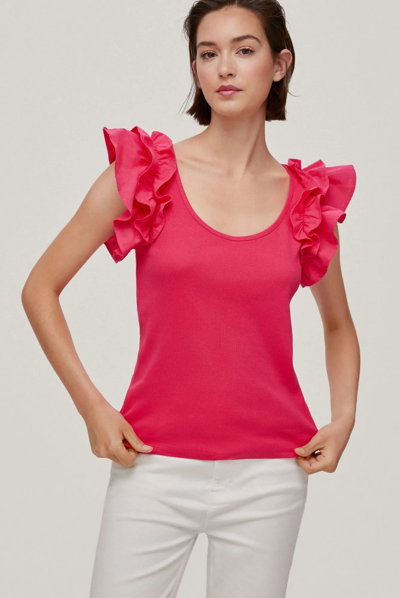 Camiseta Tirantes Volantes^Pedro del Hierro Best