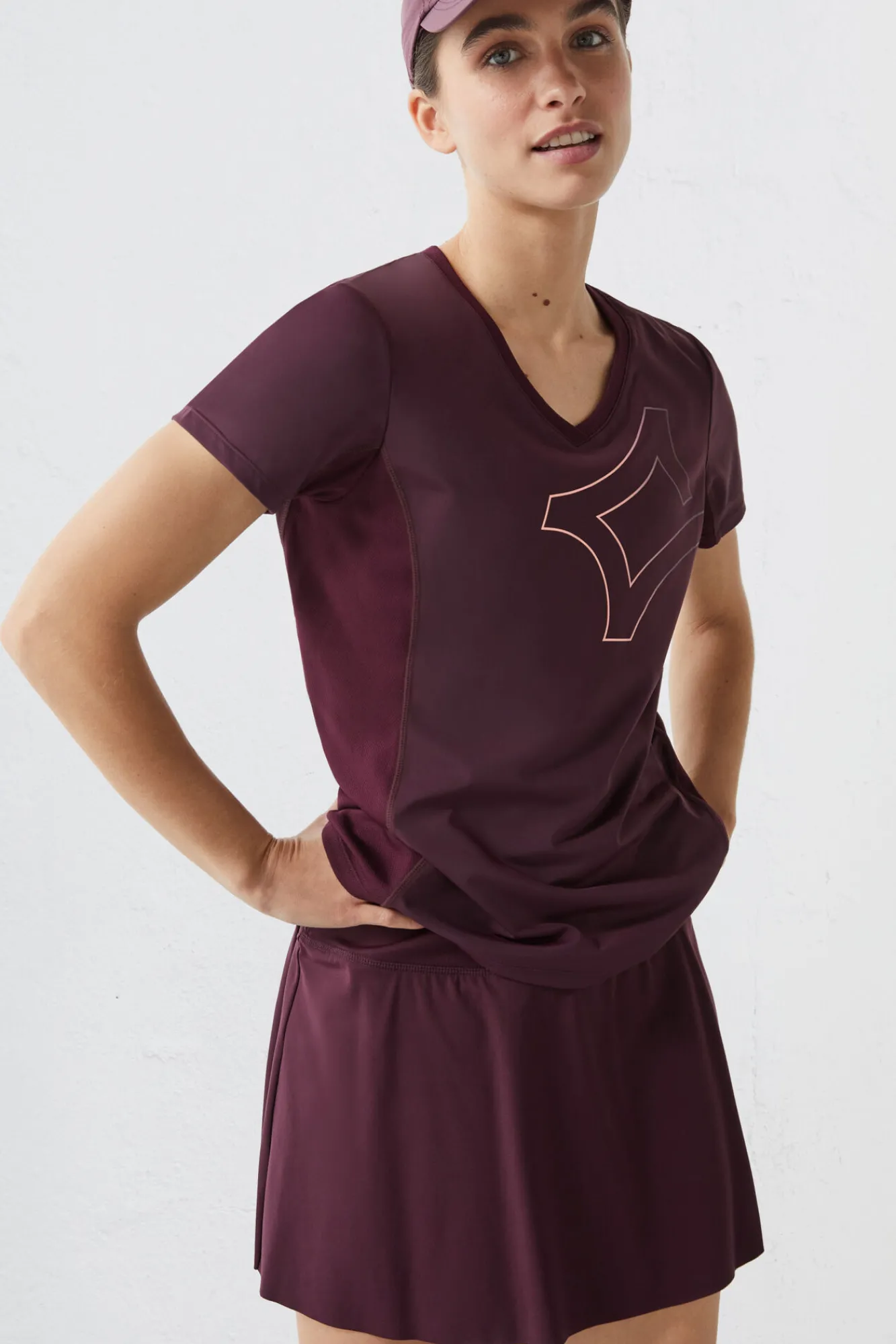 Camiseta Transpirable Morado^Dash and Stars Online
