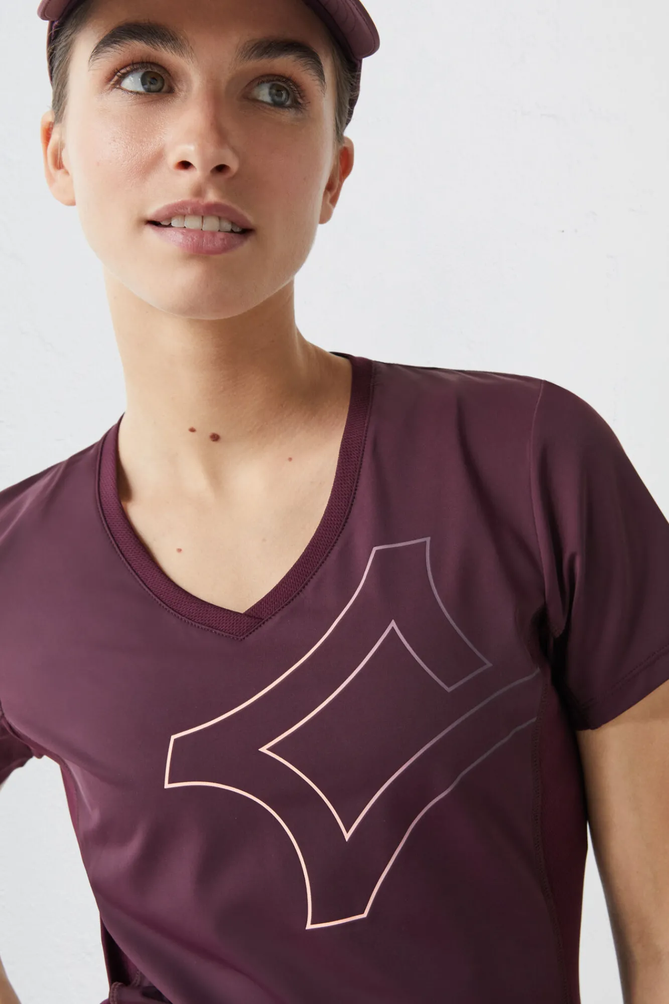 Camiseta Transpirable Morado^Dash and Stars Online