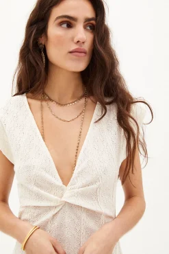 Canela. Vestido Midi De Punto^Hoss Intropia Discount
