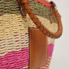 Capazo Rayas De Rafia Multicolor^Pedro del Hierro Store
