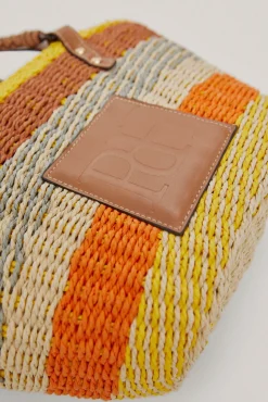 Capazo Rayas De Rafia Multicolor^Pedro del Hierro Cheap