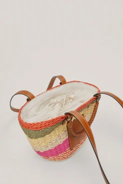 Capazo Rayas De Rafia Multicolor^Pedro del Hierro Store