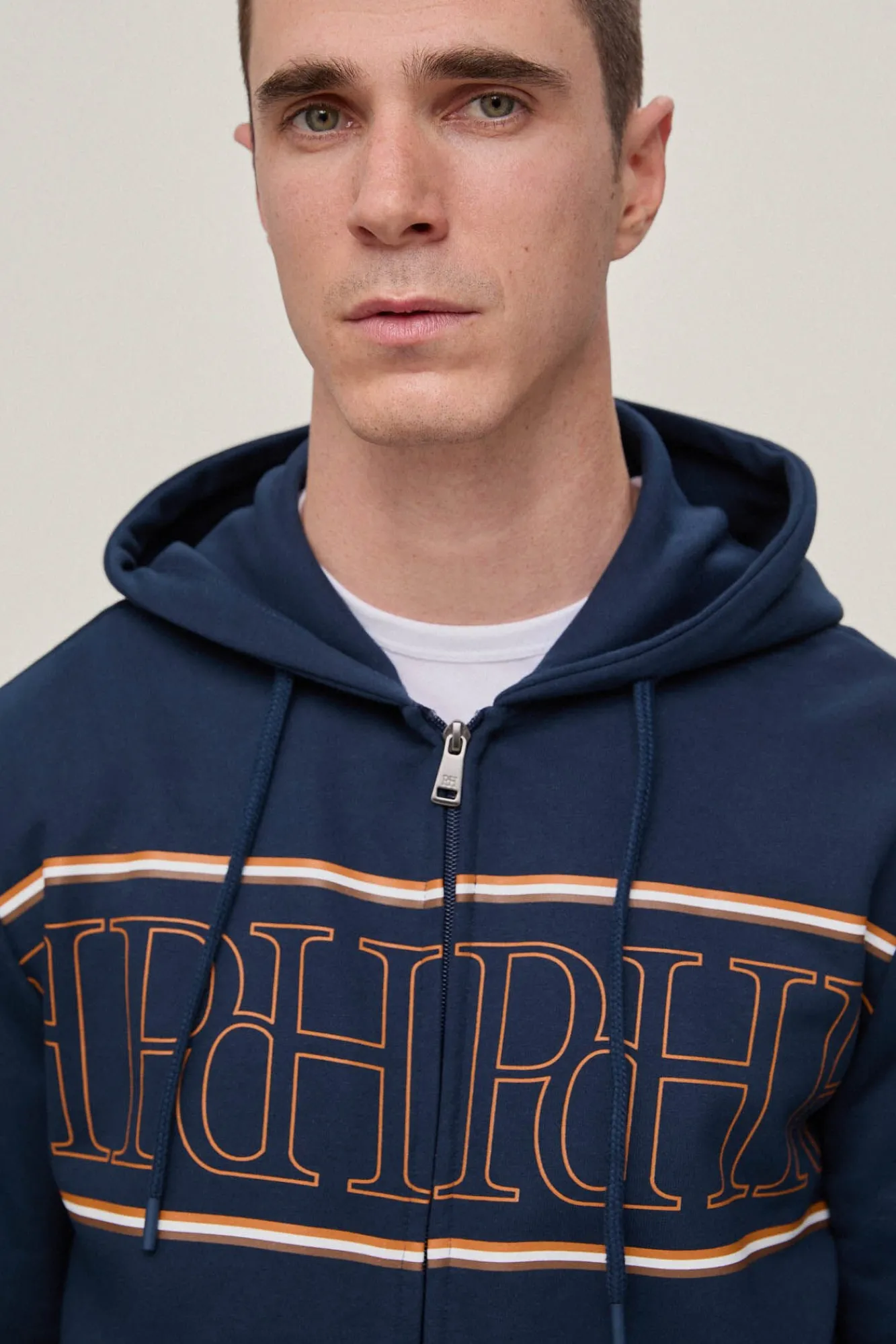 Cardigan Capucha Logo^Pedro del Hierro Hot
