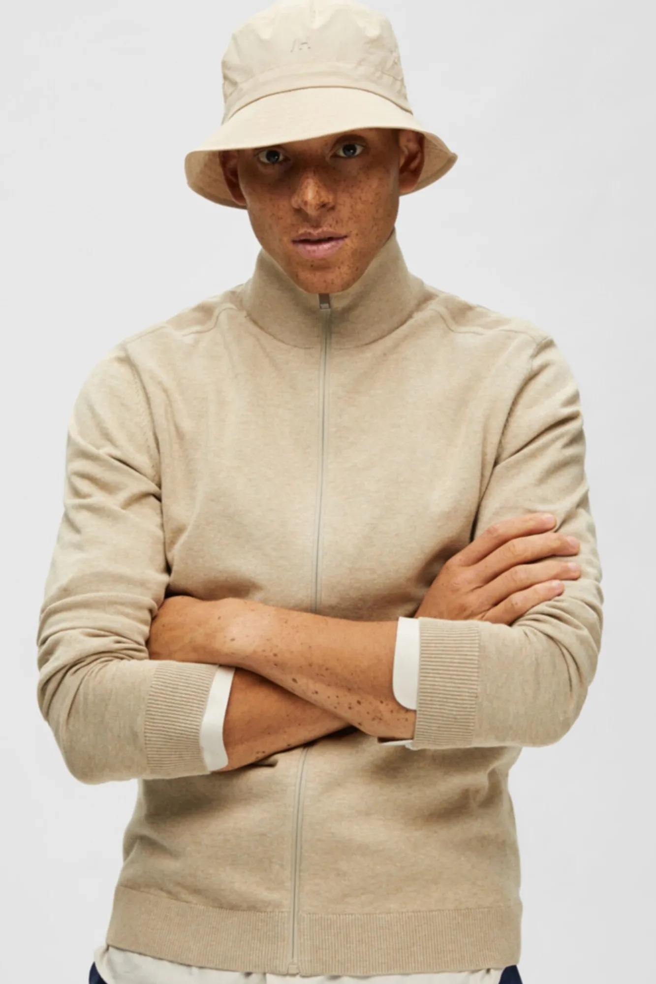 Cardigan De Cremallera 100% Algodon^Selected Hot