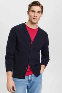 Cardigan De Punto Fino Algodon^Esprit Outlet