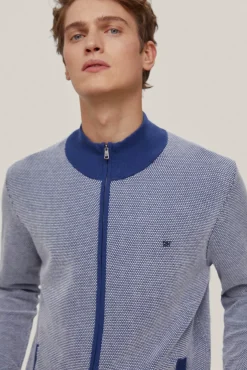 Cardigan Estructura Bicolor Cremallera^Pedro del Hierro Fashion
