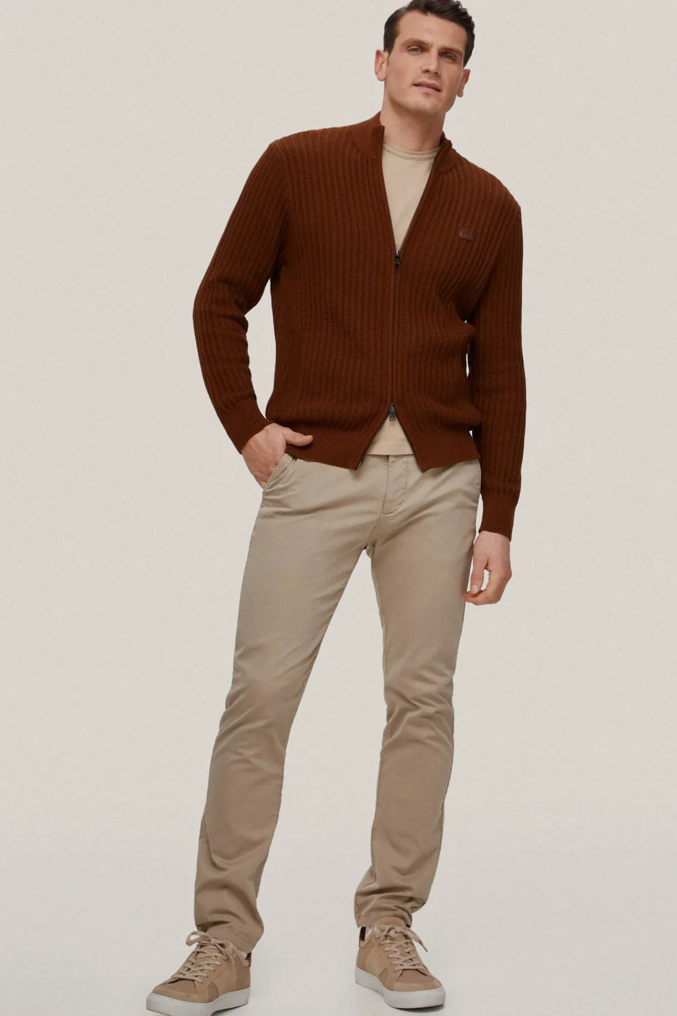 Cardigan Estructura Cierre Cremallera^Pedro del Hierro Best Sale