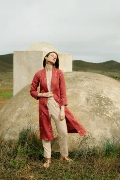 Carmina Kimono Largo Bordado^Hoss Intropia New