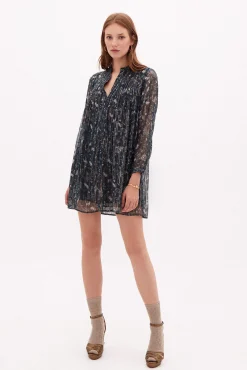 Carole Vestido Corto Estampado Con Lurex^Hoss Intropia Fashion