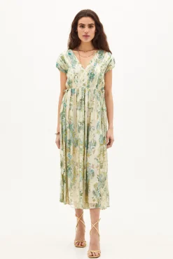 Casia. Vestido Midi Estampado^Hoss Intropia Hot