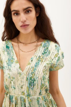 Casia. Vestido Midi Estampado^Hoss Intropia Hot