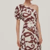 Casilda. Vestido Asimetrico Cut Out^TFP by Tamara Falco Outlet