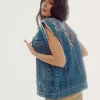 Chaleco Vaquero Bordado^Slowlove Online