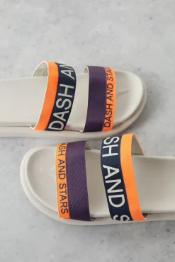 Chanclas Tiras Logo Naranja^Dash and Stars Sale