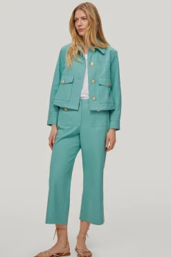 Chaqueta Corta Bolsillos Plastron^Pedro del Hierro New