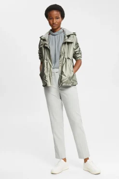Chaqueta Corta Impermeable Metalizada^Esprit Online