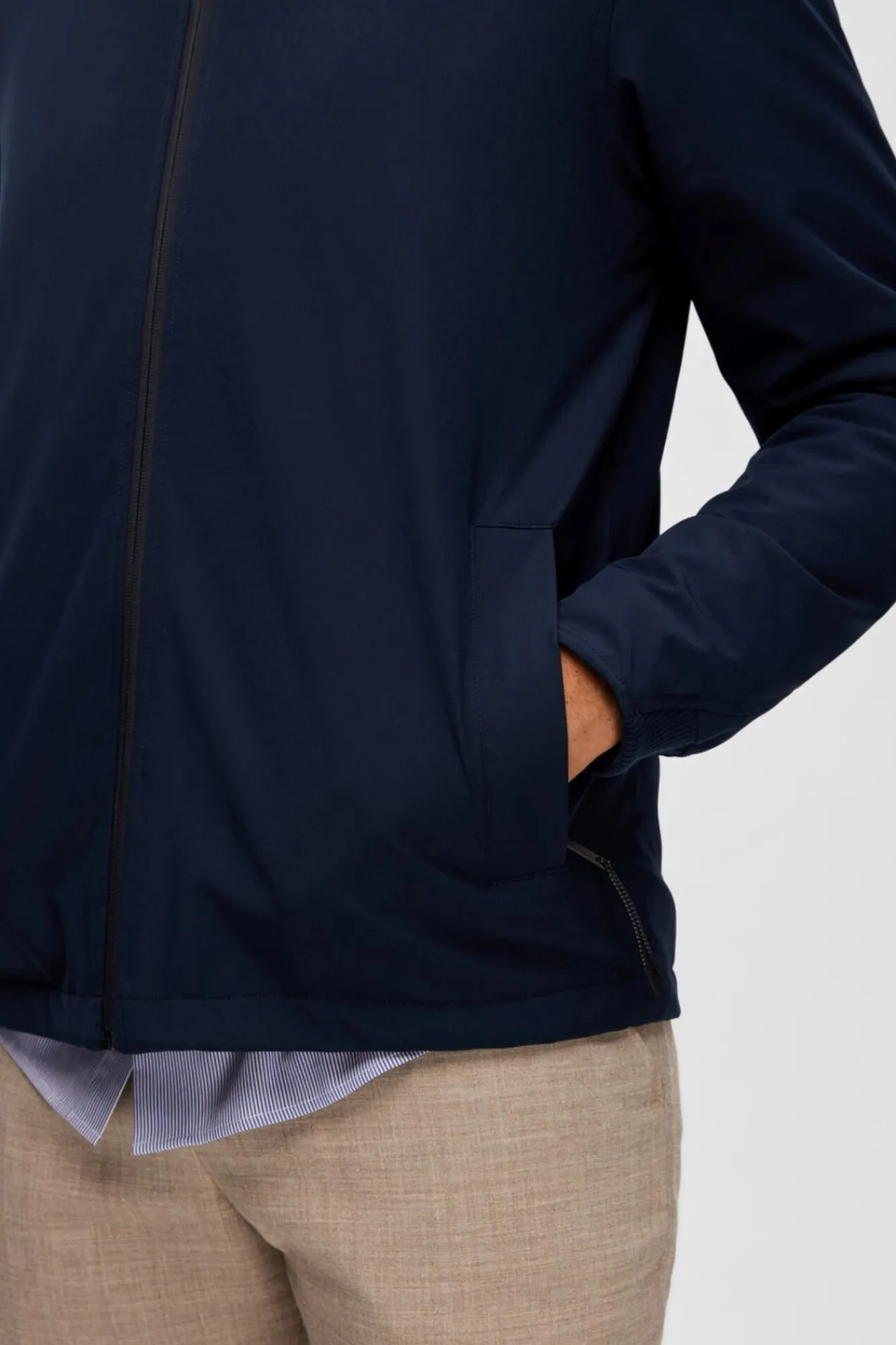 Chaqueta Corta Impermeable 100% Sostenible^Selected Store