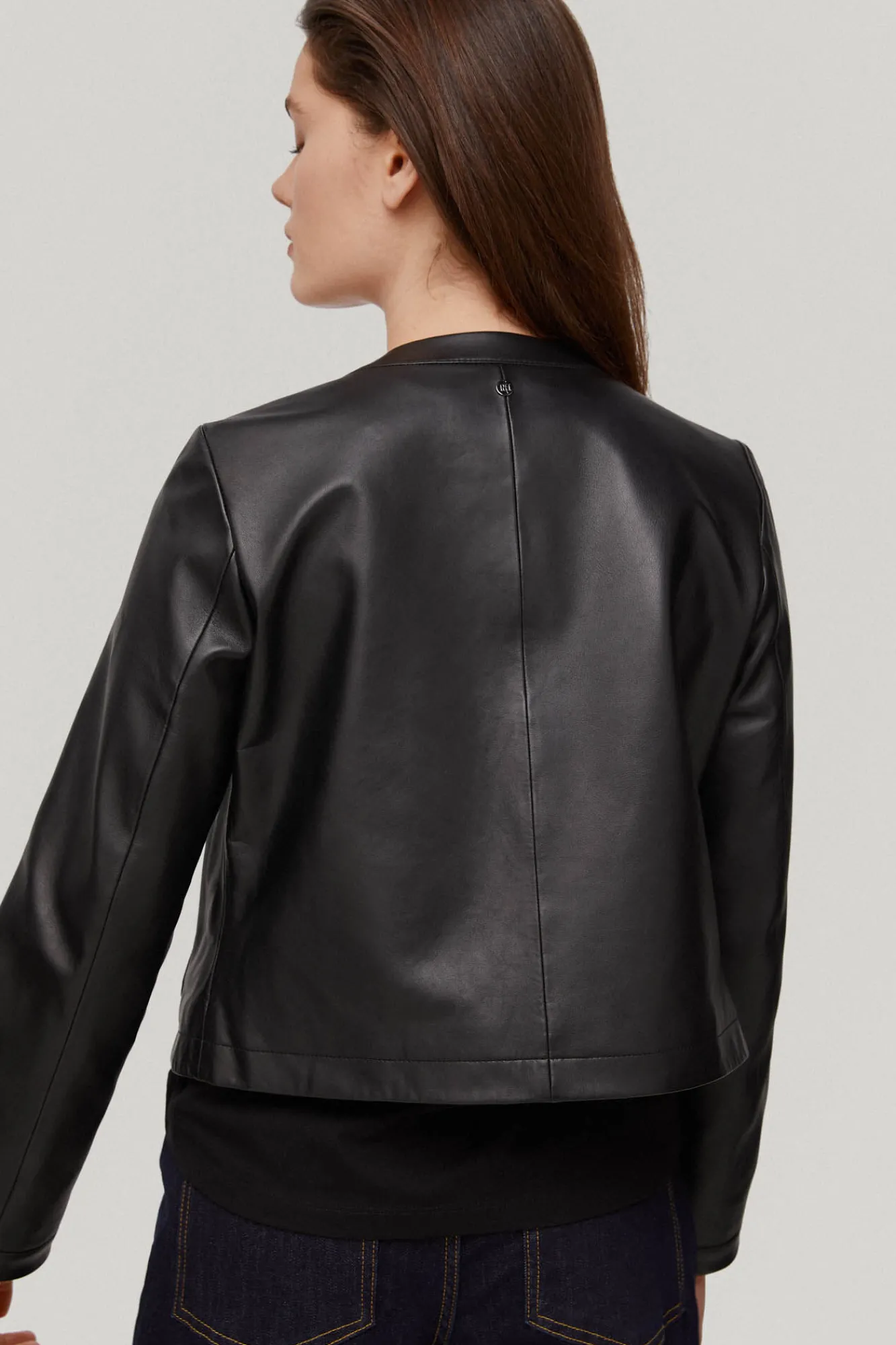 Chaqueta De Piel Con Botones Joya^Pedro del Hierro Best Sale
