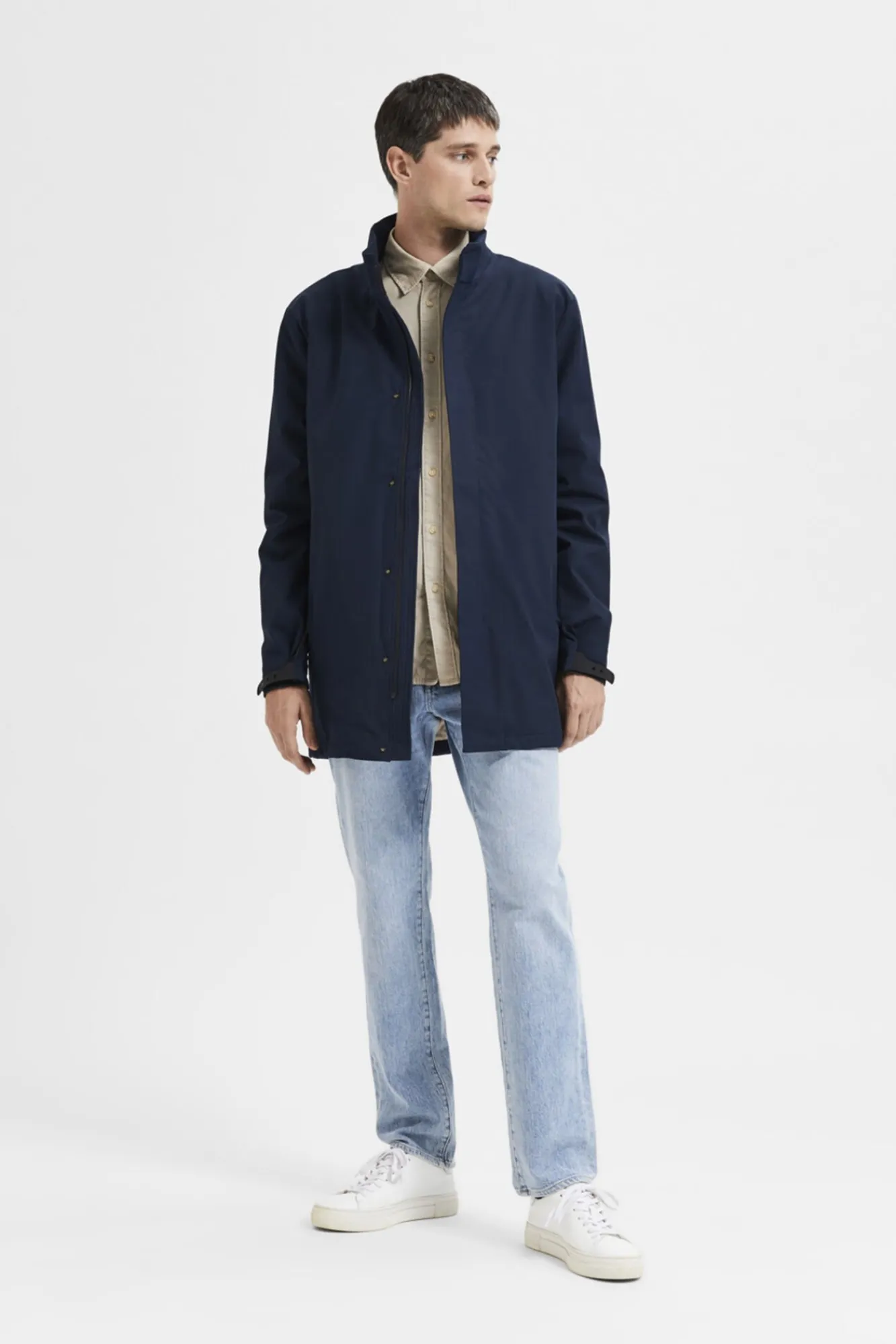Chaqueta Impermeable 100% Sostenible^Selected Hot