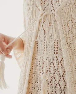 Chaqueta Larga Punto^Slowlove New