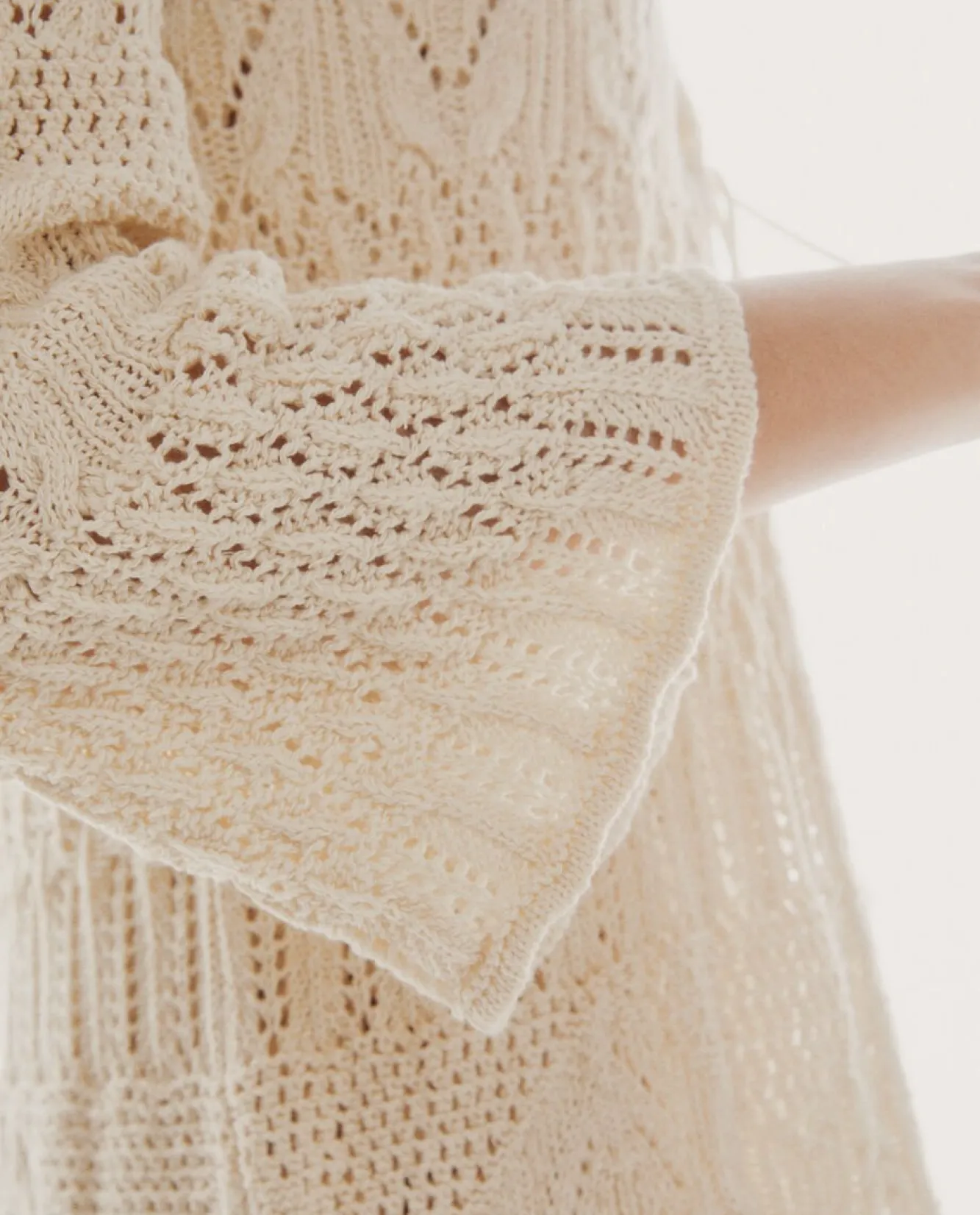 Chaqueta Larga Punto^Slowlove New