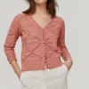 Chaqueta Punto Con Rosetones Flor^Pedro del Hierro Sale