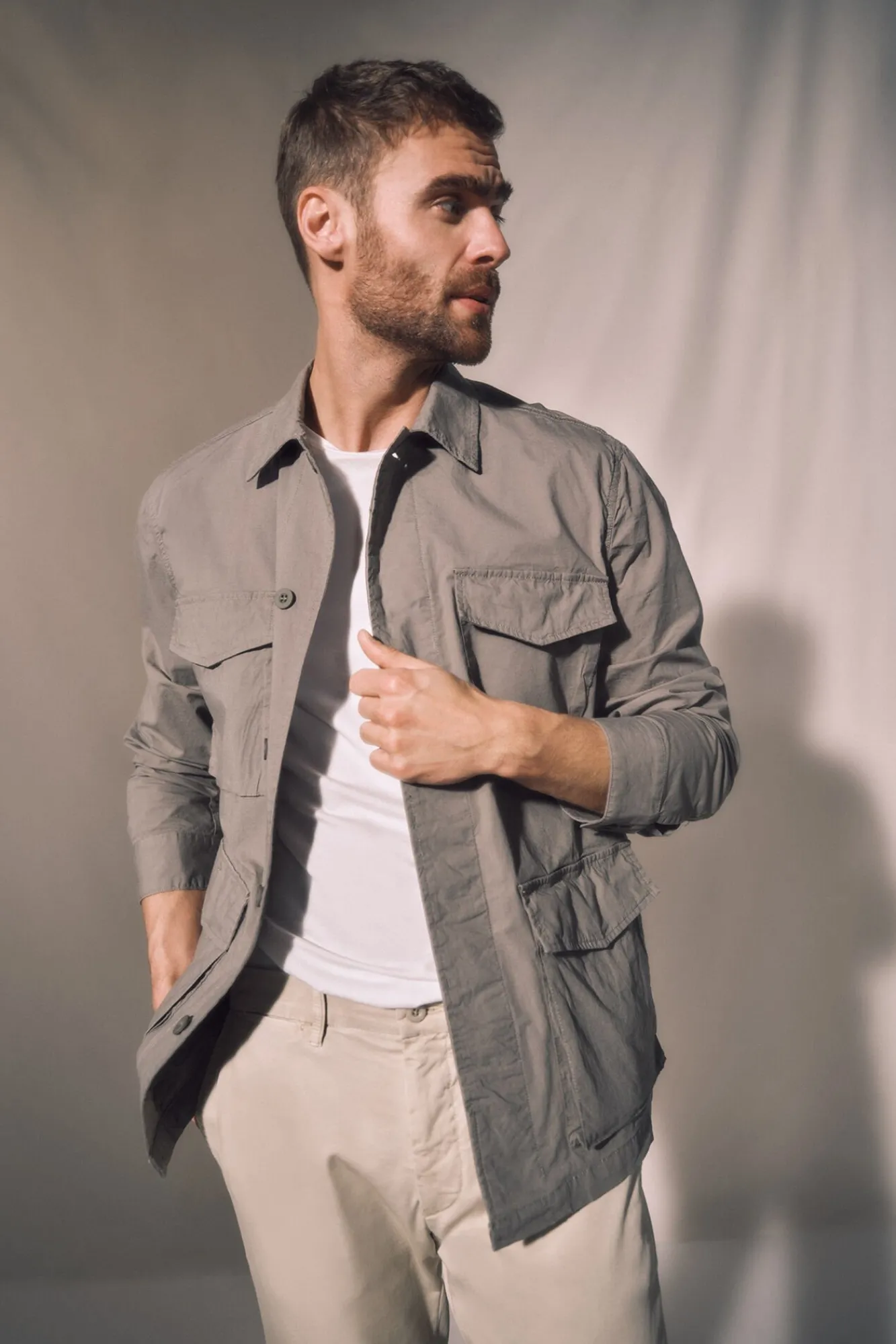 Chaqueta Sahariana Algodon^Ooto Online