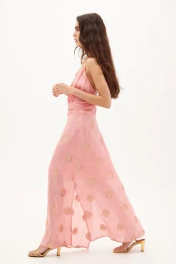 Charo. Vestido Largo Espalda Descubierta^Hoss Intropia New