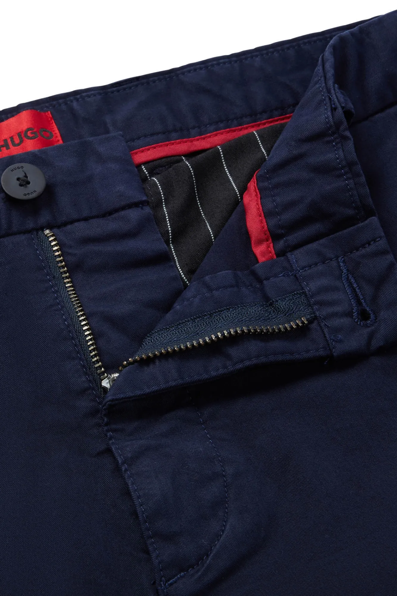 Chinos Ajustados Con Bolsillos^HUGO Sale