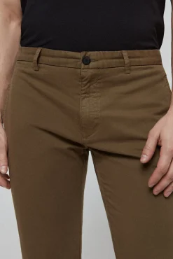 Chinos Ajustados Con Bolsillos^HUGO Cheap
