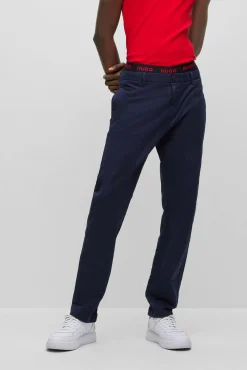 Chinos Ajustados Con Bolsillos^HUGO Sale